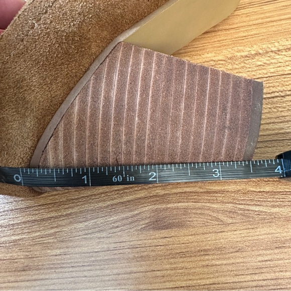 Steve Madden Ohio Fringe Suede Booties in Chestnut Brown, Size 10 - Picture 10 of 15